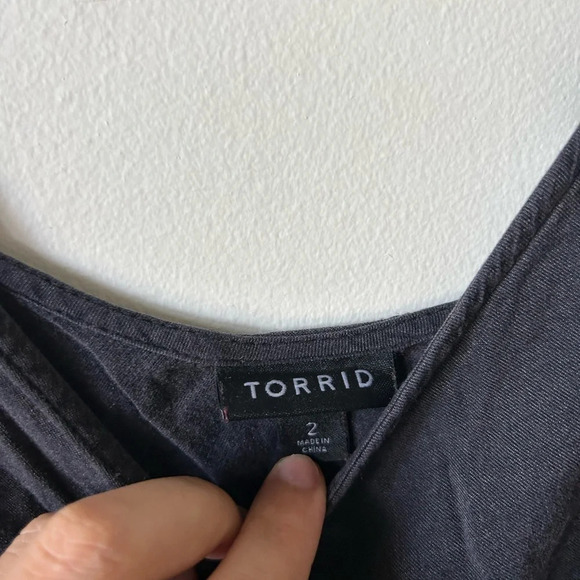 Torrid  Grey Camisole Tank Top - Picture 3 of 3